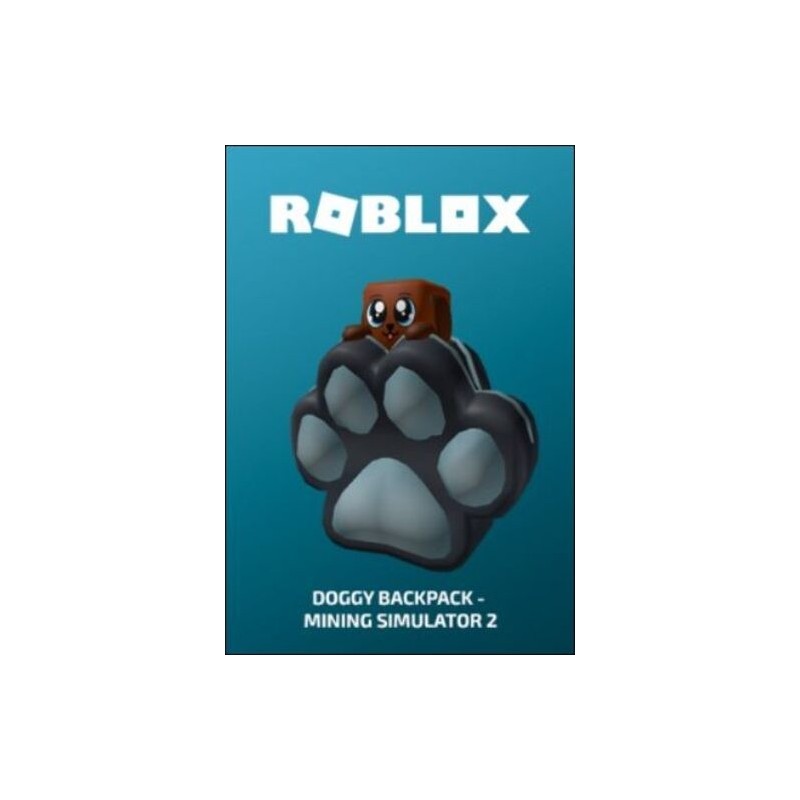 ROBLOX Doggy Backpack - Mining Simulator 2 ROBLOX Doggy Backpack - Mining Simulator 2