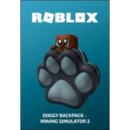 ROBLOX Doggy Backpack - Mining Simulator 2